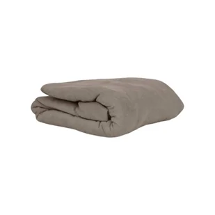 PRZEŚCIERADŁO Z GUMKĄ JERSEY BEŻOWY 140x210 - Prześcieradła - miniaturka - grafika 1