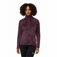 Kurtki damskie - Damska kurtka polarowa Jack Wolfskin ROTWAND FZ W amaranth - S - miniaturka - grafika 1