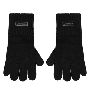 Rękawiczki Calvin Klein LV14D8031G Czarny - Rękawiczki - miniaturka - grafika 1