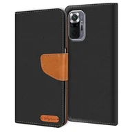 Etui i futerały do telefonów - Etui na telefon komórkowy Xiaomi Redmi Note 10 Pro Etui Wallet Flip Case Pokrowiec ochronny z tkaniny - miniaturka - grafika 1
