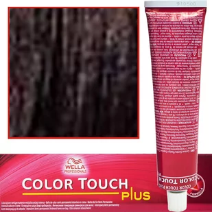 Wella Color Touch Plus Intensywny Krem Tonujacy 44/07 Naturalnie brązowy średni brąz 60ml - Farby do włosów i szampony koloryzujące - miniaturka - grafika 1