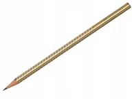 Ołówki - Faber Castell Ołówek Faber-Castell Sparkle metallic złoty - miniaturka - grafika 1