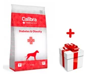 Sucha karma dla psów - Calibra Veterinary Diets Dog Diabetes Obesity 2kg - miniaturka - grafika 1