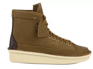 Clarks, Trzewiki męskie, Oswyn Hi Cola, brązowy, rozmiar 45 - Botki męskie - miniaturka - grafika 1