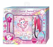 Szkolne artykuły papiernicze - Pamiętnik z lampką Kot Baletnica - miniaturka - grafika 1