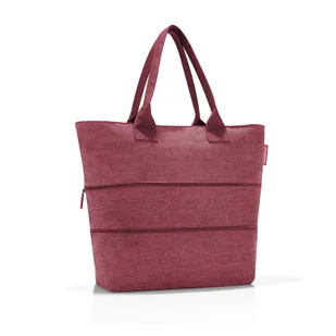 Torba SHOPPER e1, twist maroon, Reisenthel - Torebki damskie - miniaturka - grafika 1