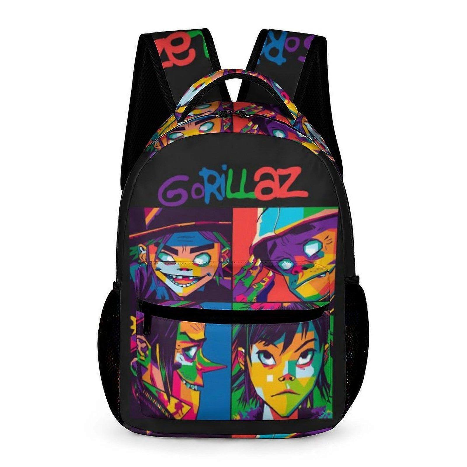 Plecak xp1913 Plecaki dziecięce Gorillaz Śliczna torba szkolna Torba na książki Casual Daypack Outdoor Travel Back Pack dla chłopców i dziewcząt191...