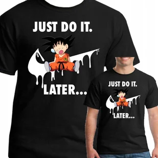 Koszulka Dragon Ball Goku Just Do Xl 0766 Czarna - Koszulki męskie - miniaturka - grafika 1