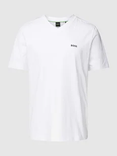 T-shirt z dekoltem w serek - Koszulki męskie - miniaturka - grafika 1