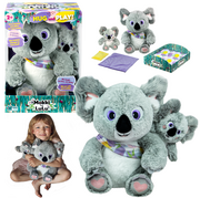 Maskotki i pluszaki - TM Toys Interaktywna Koala Mokki i Dziecko Koala Lulu - miniaturka - grafika 1