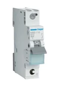 Bezpieczniki elektryczne - Wyłącznik nadprądowy HAGER MCB 1P B 10A QuickConnect MBS110 - miniaturka - grafika 1