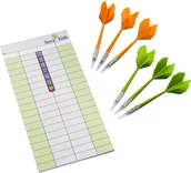 Gry planszowe - Lotki do rzutek z notesem Haba Terra Kids - miniaturka - grafika 1