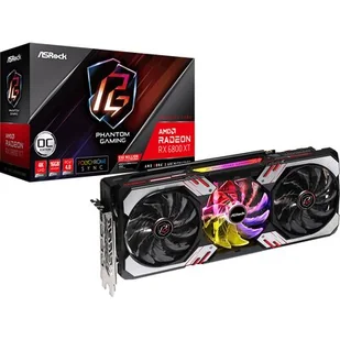 Asrock Radeon RX 6800 XT Phantom Gam 16GB OC RX6800XT PG 16GO - Karty graficzne - miniaturka - grafika 1