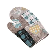 Fartuchy i rękawice kuchenne - Bellatex Rękawica kuchenna Świąteczny czas, 28 x 18 cm - miniaturka - grafika 1