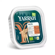 Mokra karma dla psów - Yarrah Mokra karma dla psa dorosłego pasztet z kurczaka i kaczki z algami morskimi 150 g Bio - miniaturka - grafika 1