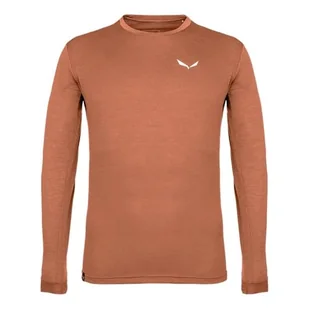 Salewa Puez Melange Dry Tee M, Bombay Brown Melange, XL - Koszulki męskie - miniaturka - grafika 1