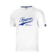 Koszulki męskie - Koszulka t-shirt męska VINTAGE Sparco biała - miniaturka - grafika 1