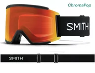 Gogle narciarskie - SMITH SQUAD XL Black ChromaPop Everyday Red Mirror + ChromaPop Storm Yellow Flash 2023 - miniaturka - grafika 1