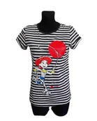 Koszulki i topy damskie - Koszulka Disney T-shirt Paski Jessie XS - miniaturka - grafika 1