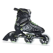 Rolki - Rolki fitness damskie Fila Legacy Pro 100 Fila Black Grey Watergreen 2022 - miniaturka - grafika 1