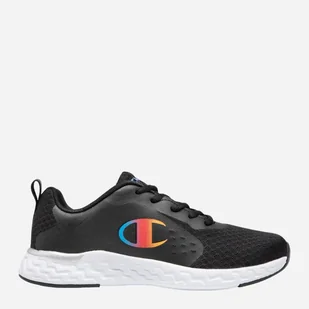Buty sportowe młodzieżowe dla dziewczynki lekkie Champion S32540-KK006 37.5 Czarne (8054112710007) - Buty dla dziewczynek - miniaturka - grafika 1