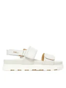 Sandały damskie - Furla Sandały Sporty Chic YJ52SPC Y62000 1704S Écru - miniaturka - grafika 1