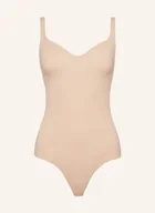 Body - Wolford Body Modelujące Mat De Luxe beige - miniaturka - grafika 1