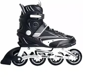 Zabawki i gry sportowe - Special offer! MUUWMI roller skates SIZE 42 BLACK/WHITE AU 442 - miniaturka - grafika 1