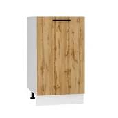 Szafki kuchenne - Szafka kuchenna stojąca 45 BONO D45 P/L dąb złoty - miniaturka - grafika 1