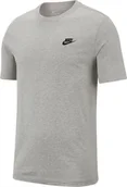 Koszulki męskie - Nike Koszulka męska Sportswear szara r. L (AR4997 064) - miniaturka - grafika 1