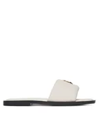 Klapki i japonki damskie - Eva Minge Klapki POPPY-LT102-13 Biały - miniaturka - grafika 1