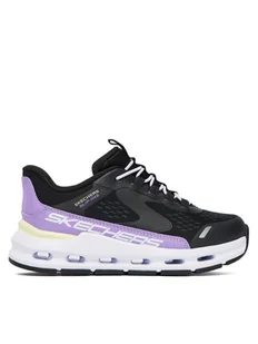Skechers Sneakersy Glide-Step + 303654L BKPR Czarny - Buty dla dziewczynek - miniaturka - grafika 1