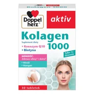 Suplementy diety - Doppelherz® aktiv Kolagen 1000, 30 tabletek - miniaturka - grafika 1