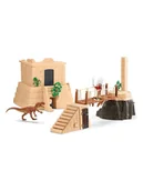 Zabawki kreatywne - Schleich 21-częściowy zestaw "Dino Tempel-Eroberung" do zabawy - 5+ - miniaturka - grafika 1