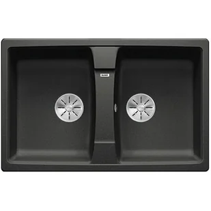 Blanco LEXA 8 Silgranit PuraDur Antracyt odwracalny InFino 524960 - Zlewozmywaki - miniaturka - grafika 1