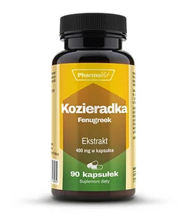 Pharmovit Kozieradka Fenugreek 90 Kaps /400 mg - Suplementy diety - miniaturka - grafika 1