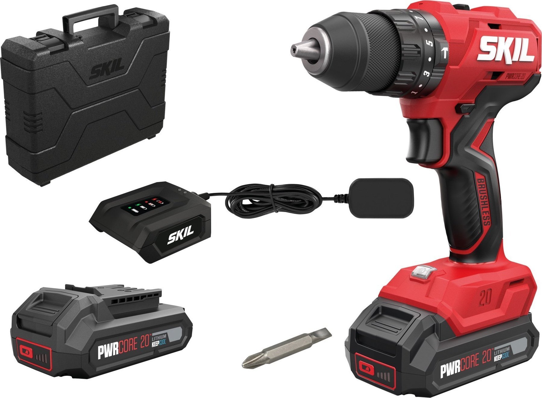 Sourcing Wiertarka DRILL DRIVER CORDLESS 3021HB 20V 2X2AH