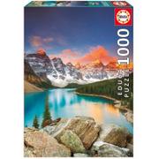 Puzzle - Educa 17739 1000 moraine (Ohio) Lake, banff National Park, Canada - miniaturka - grafika 1