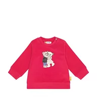 Bluzy dla dziewczynek - Steiff Bluza dziecięca Year of The Teddybear, Raspberry, 74 cm - miniaturka - grafika 1