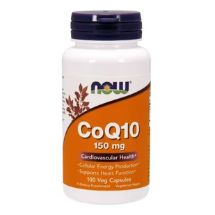 Now Foods FOODS Foods Koenzym Q10 150 mg x 100 kaps - Witaminy i minerały - miniaturka - grafika 1