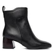 Botki damskie - Botki Tamaris 1-25323-45 Czarny - miniaturka - grafika 1