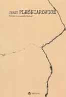Poezja - BRICOLAGE PUBLISHING Wiersze i przekłady wierszy PLEŚNIAROWICZ JERZY - miniaturka - grafika 1