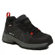 Buty trekkingowe męskie - Trekkingi Alpina Tracker Low 627E-1 Black - miniaturka - grafika 1