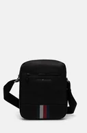 Torby męskie - Tommy Hilfiger saszetka kolor czarny AM0AM12480 - miniaturka - grafika 1