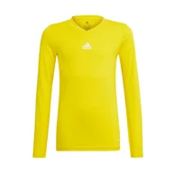 Pozostała odzież narciarska - adidas JR Team Base Tee dł. rękaw 514 : Rozmiar - 128 cm - miniaturka - grafika 1