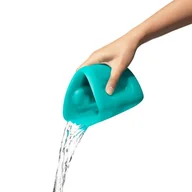 Miseczki i talerzyki dla dzieci - Oxo Silikonowy Kubek Do Mycia Głowy Teal - miniaturka - grafika 1