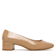 Czółenka - Czółenka ECCO Liva 25060301084 Beżowy - miniaturka - grafika 1