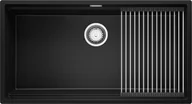 Zlewozmywaki - BRANDE SWIFT 860-90-U BLACK (czarny mat) | podwieszany - miniaturka - grafika 1