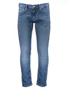 Spodnie męskie - Pepe Jeans Dżinsy - Slim fit - w kolorze niebieskim - grafika 1