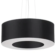 Lampy sufitowe - Czarny nowoczesny żyrandol nad stół - EX692 T0-D83 - miniaturka - grafika 1